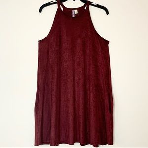 Alya, maroon dress, size Small